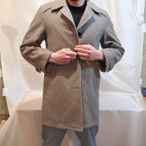 Mac-Mor Other - VINTAGE Weatherman by Mac-Mor Wool 3/4 Coat